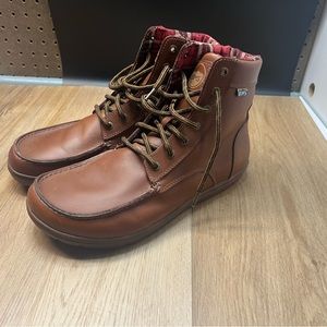 Lems Leather Boulder Boot Russet Brown Mens Size 12 /Women’s 13.5 No Insoles